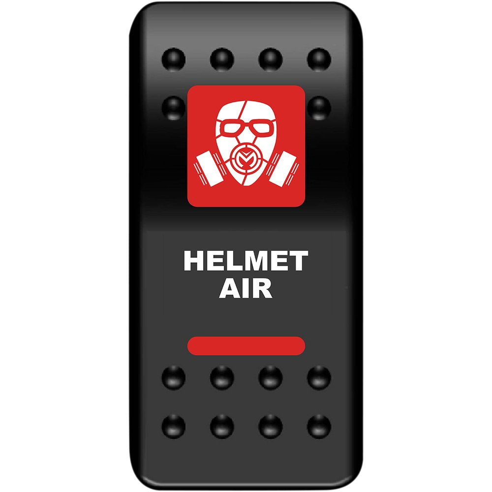 Moose Utility Rocker Switch - Helmet Air - Red HMT-PWR-R