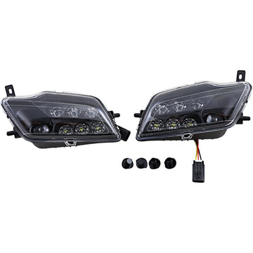 Moose Utility LED Headlight - Pioneer - Clear 400-1207-PU