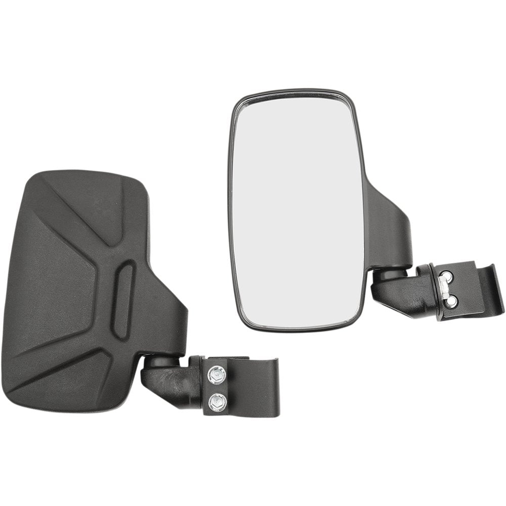 Moose Utility Mirrors - Side View - Rectangle - Black 56-18083A