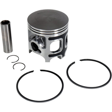 WSM Piston Kit - 1mm - Yamaha 50-521-07PK
