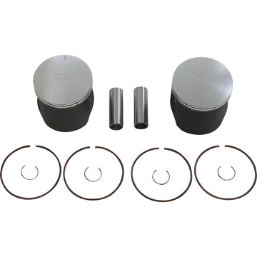 Wossner Piston Kit - 81.86 mm - Ski Doo | Lynx K7023DA-2