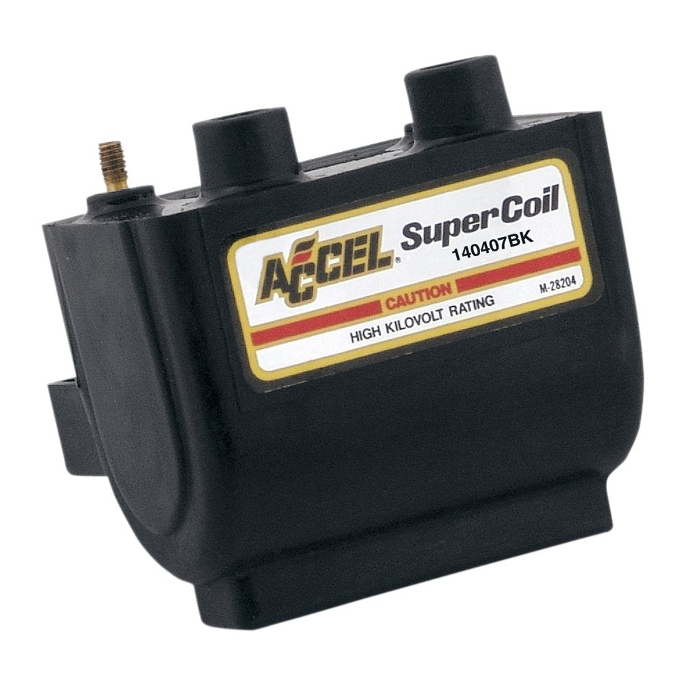 Accel Dual-Fire Super Coil - Harley Davidson - Black 140407BK