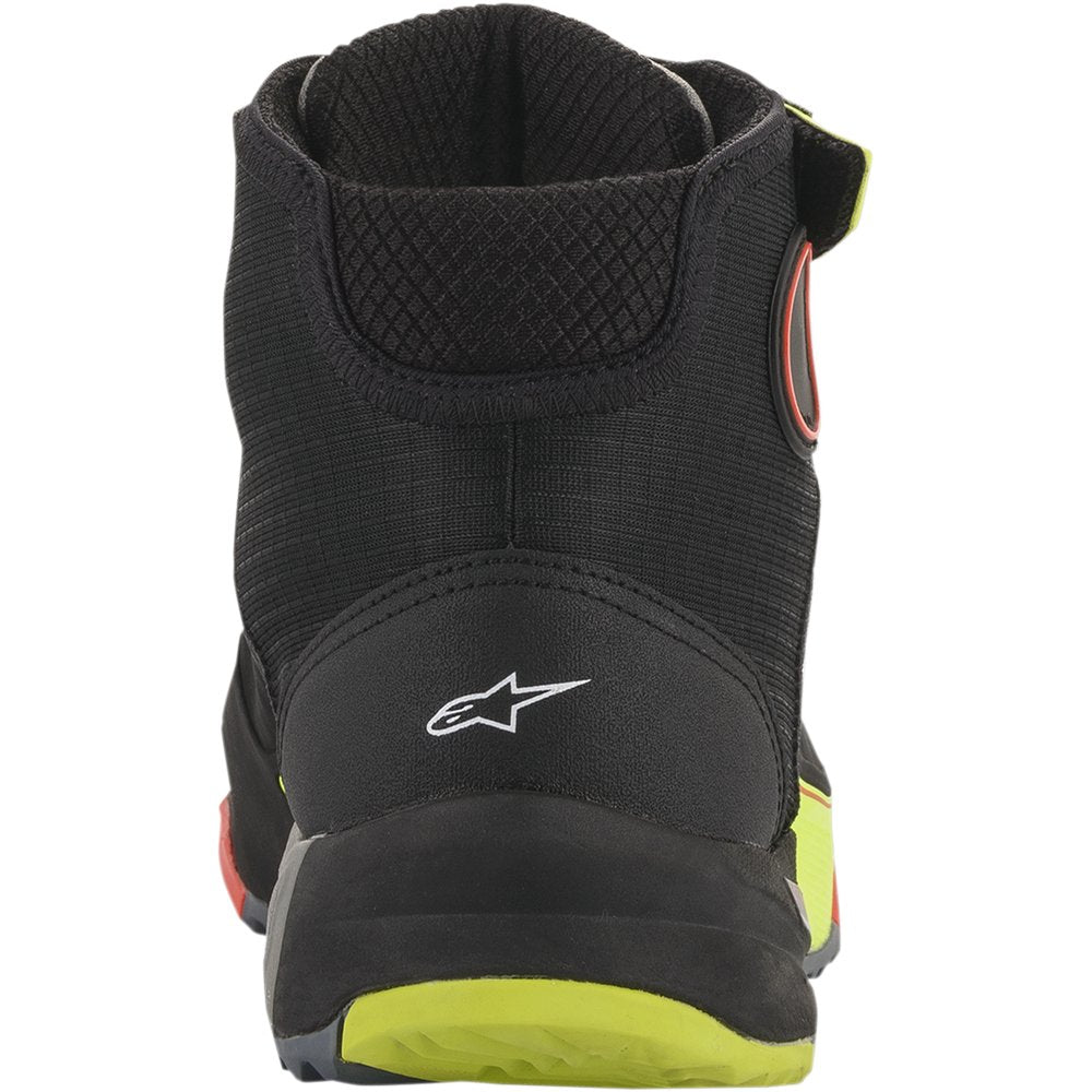Alpinestars CR-X Drystar Shoes - Black/Red/Yellow Fluorescent - US 8 261182015388
