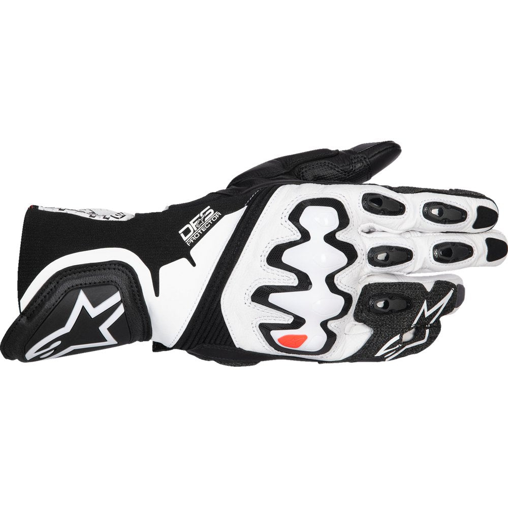 Alpinestars Supertech V2 Gloves - Black/White - Small 3556025-12-S
