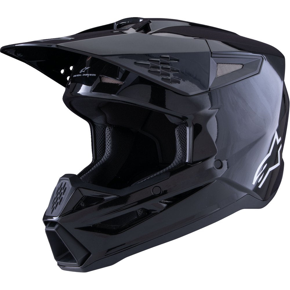 Alpinestars SM3 Helmet - Solid - Gloss Black - Large 8300326-1180-L