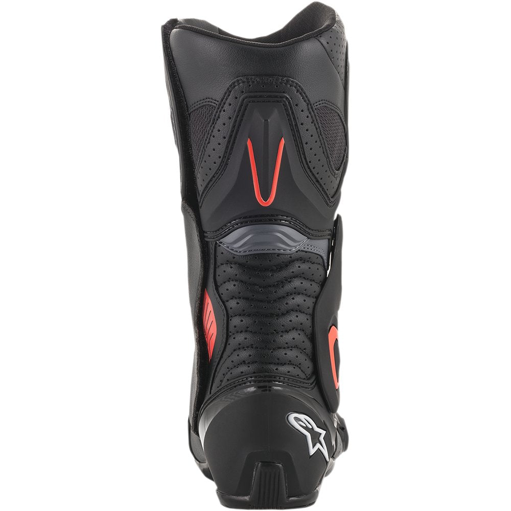 Alpinestars SMX-6 v2 Vented Boots - Black/Gray/Red - US 7.5 / EU 41 2223017-1133-41