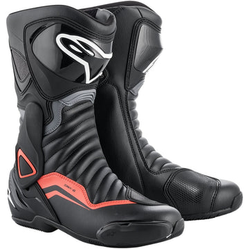 Alpinestars SMX-6 v2 Boots - Black/Gray/Red - US 14 / EU 50 2223017-1130-50
