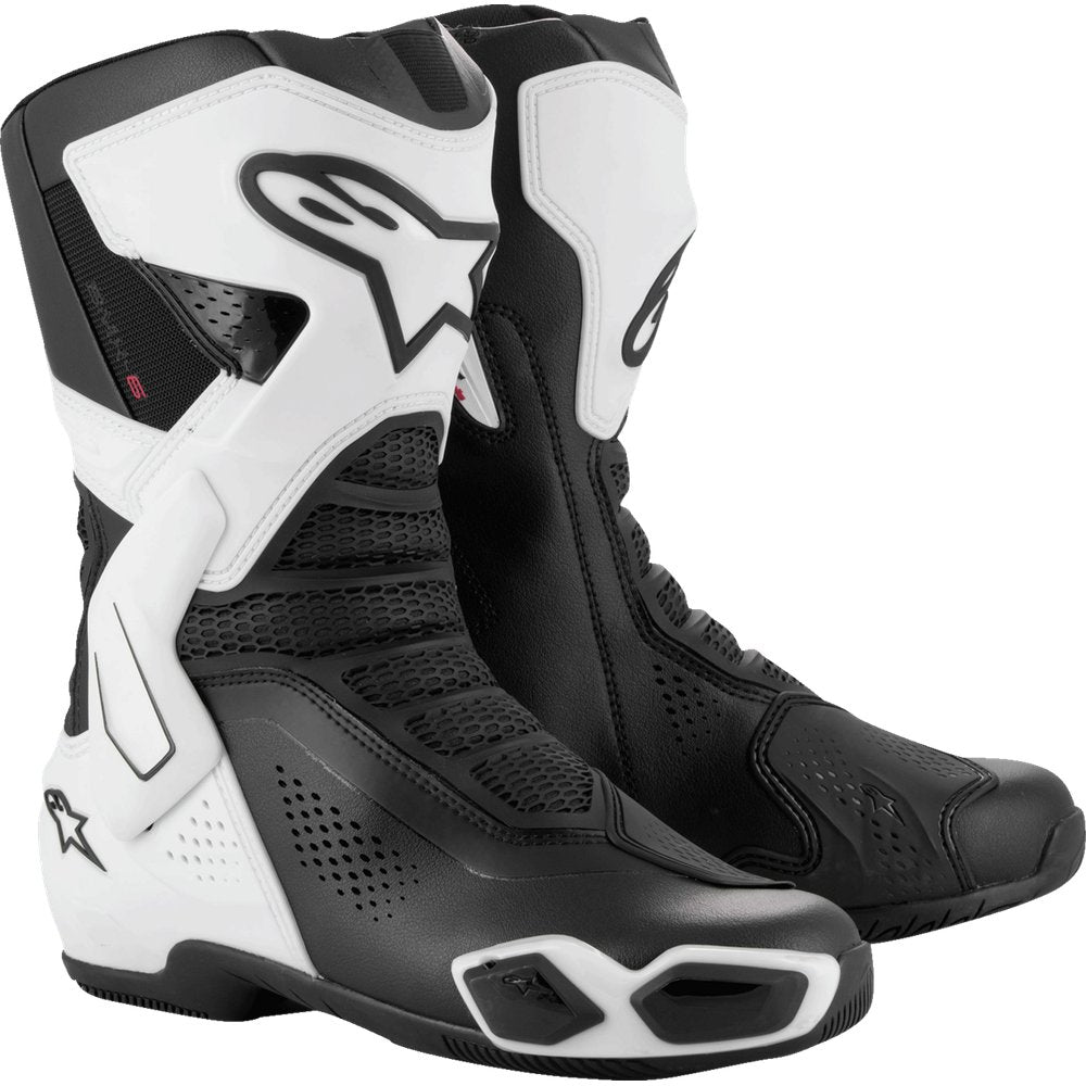 Alpinestars Stella SMX-6 V3 Vented Boots - Black/White - US 8 / EU 39 2223425-21-39