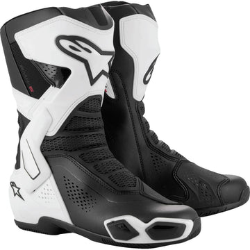 Alpinestars Stella SMX-6 V3 Vented Boots - Black/White - US 7 / EU 38 2223425-21-38