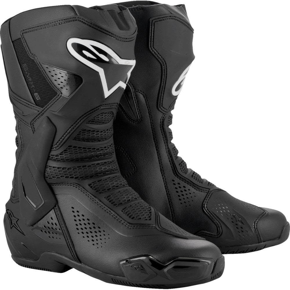 Alpinestars SMX-6 V3 Vented Boots - Black - US 10.5/EU 45 2223225-10-45