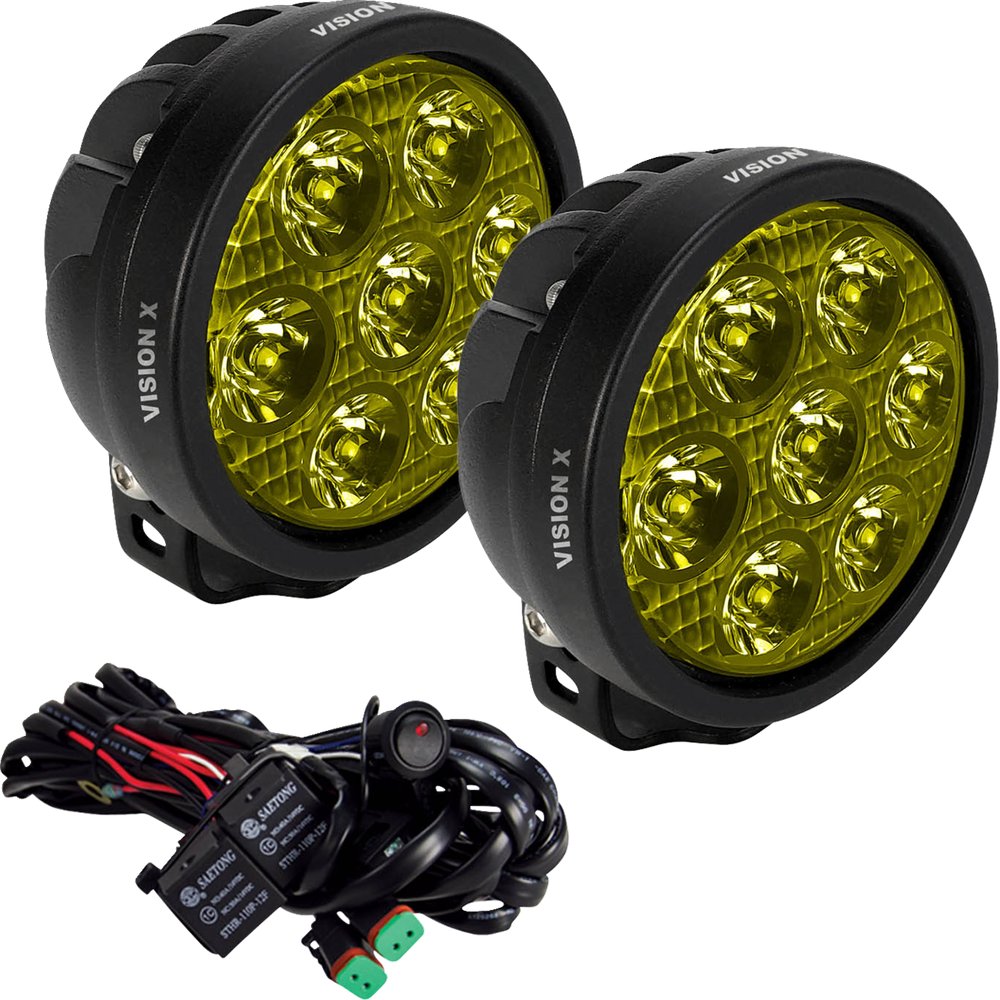 Vision X Light Cannon - Spot Beam - Selective Yellow Lens 9957807