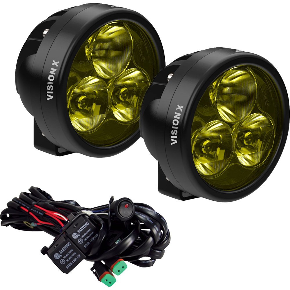 Vision X Light Cannon - Driving Beam - Selective Yellow Lens 9957746
