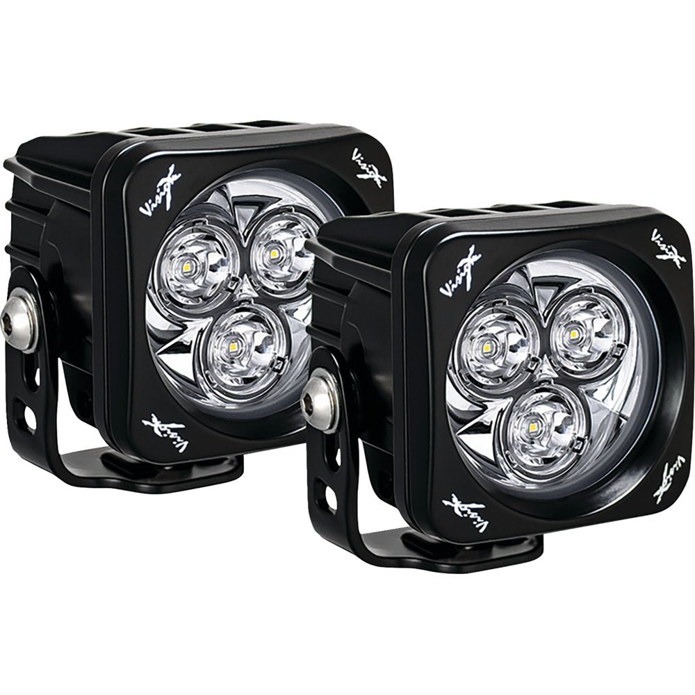 Vision X Light Cannon - CG2 - 3" - Multi LED - Square - Clear Lens 9929651