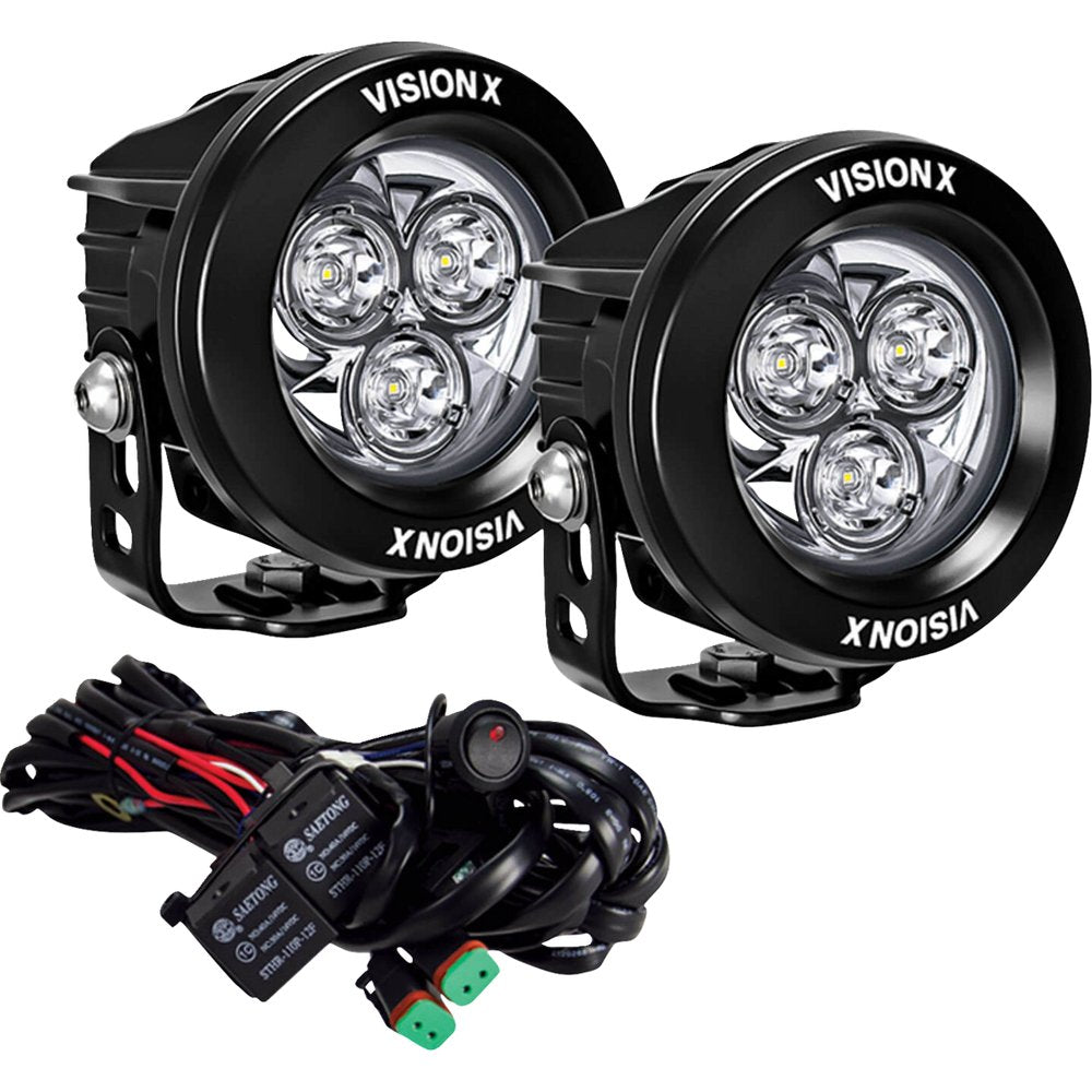 Vision X Light Cannon - CG2 - 3-3/4" - Multi LED - Clear Lens 9912158