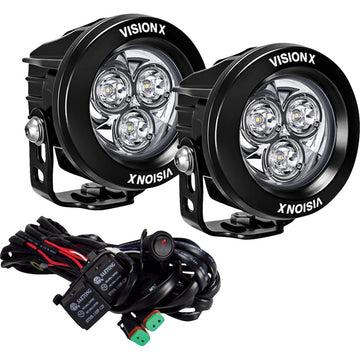 Vision X Light Cannon - CG2 - 3-3/4" - Multi LED - Clear Lens 9912158
