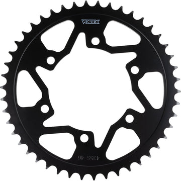 Vortex Rear Sprocket - 46 Tooth - Black - Yamaha 435S-46