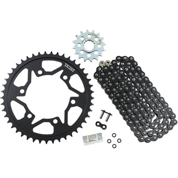 Vortex Chain Kit - Black - Yamaha - FZ-09 CK6453
