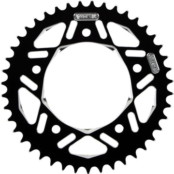 Vortex Aluminum Sprocket - Black - Rear - 43 Tooth 654AZK-43