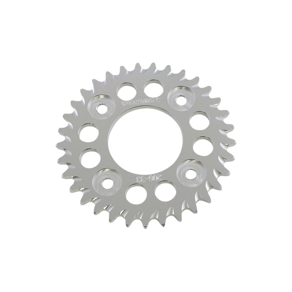 Vortex Aluminum Sprocket - Silver - Rear - 33 Tooth 206-33