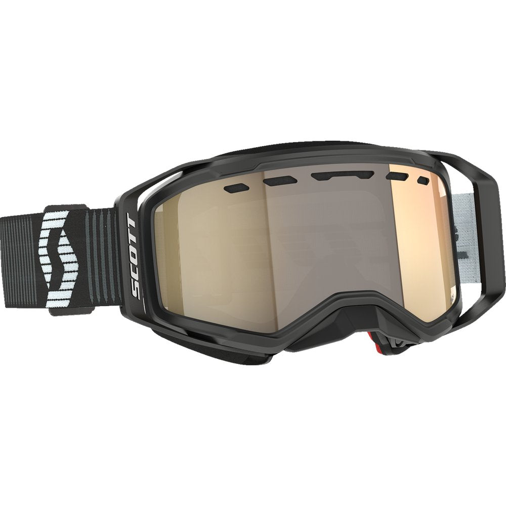 Scott Prospect 2.0 SMB Goggle - Black/White - Dual Pane - Light Sensitive - Bronze Chrome Lens 421502-1007245
