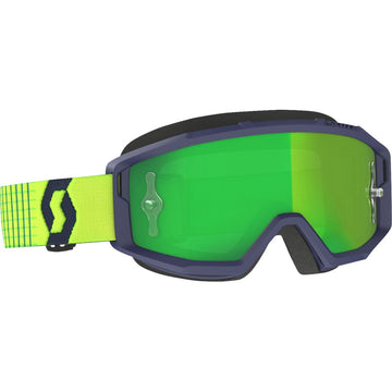 Scott Primal Goggle - Blue/Yellow - Green Chrome Works Lens 278597-1054279