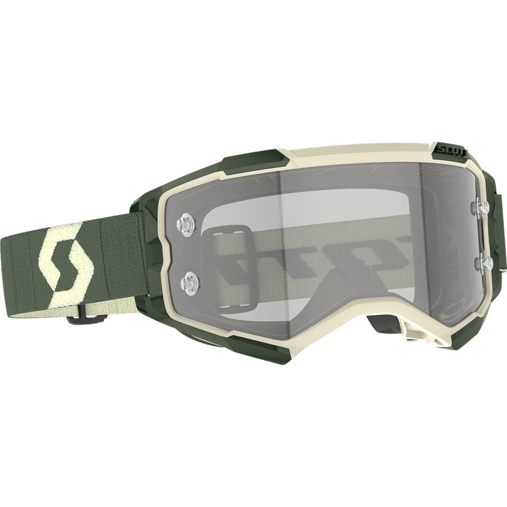 Scott Fury LS Goggle - Kaki Green - Light Sensitive - Gray 272827-6312327