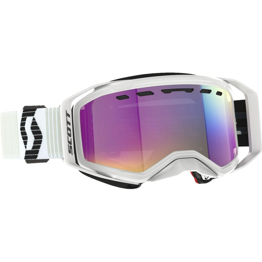 Scott Prospect 2.0 SMB Goggle - White/Black - AMP Teal Chrome Lens 421503-1035315