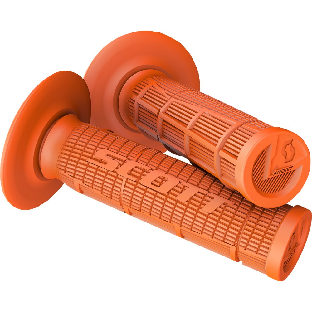 Scott Radial Half Waffle Grips - Orange 233927-0036