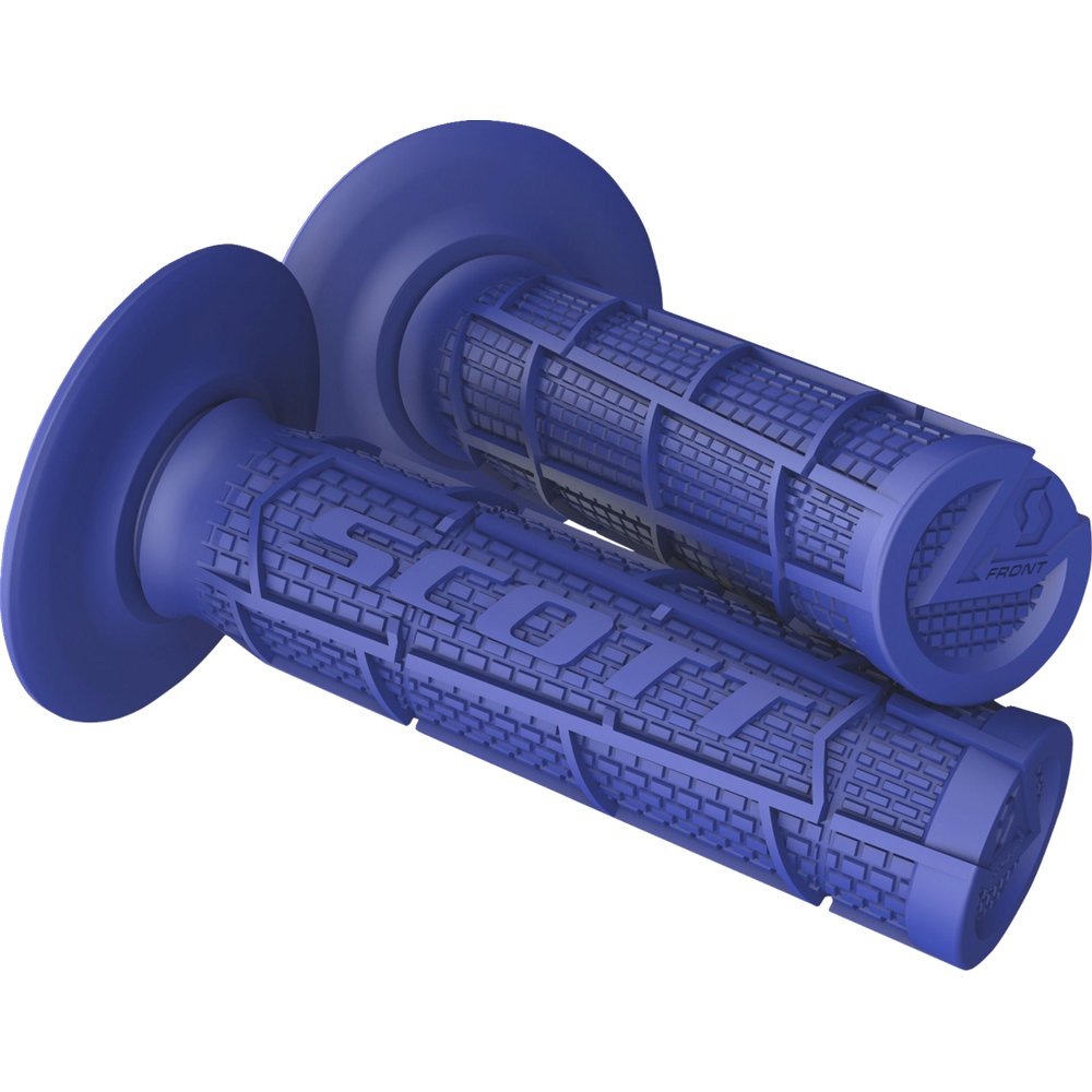Scott Radial Full Waffle Grips - Blue 233925-0003