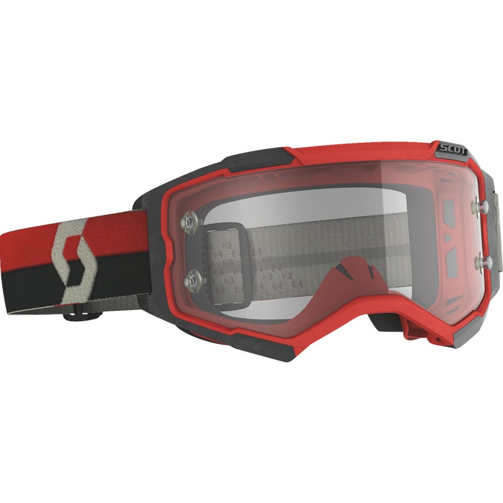 Scott Fury Goggle - Red/Black - Clear Works Lens 274514-1018113