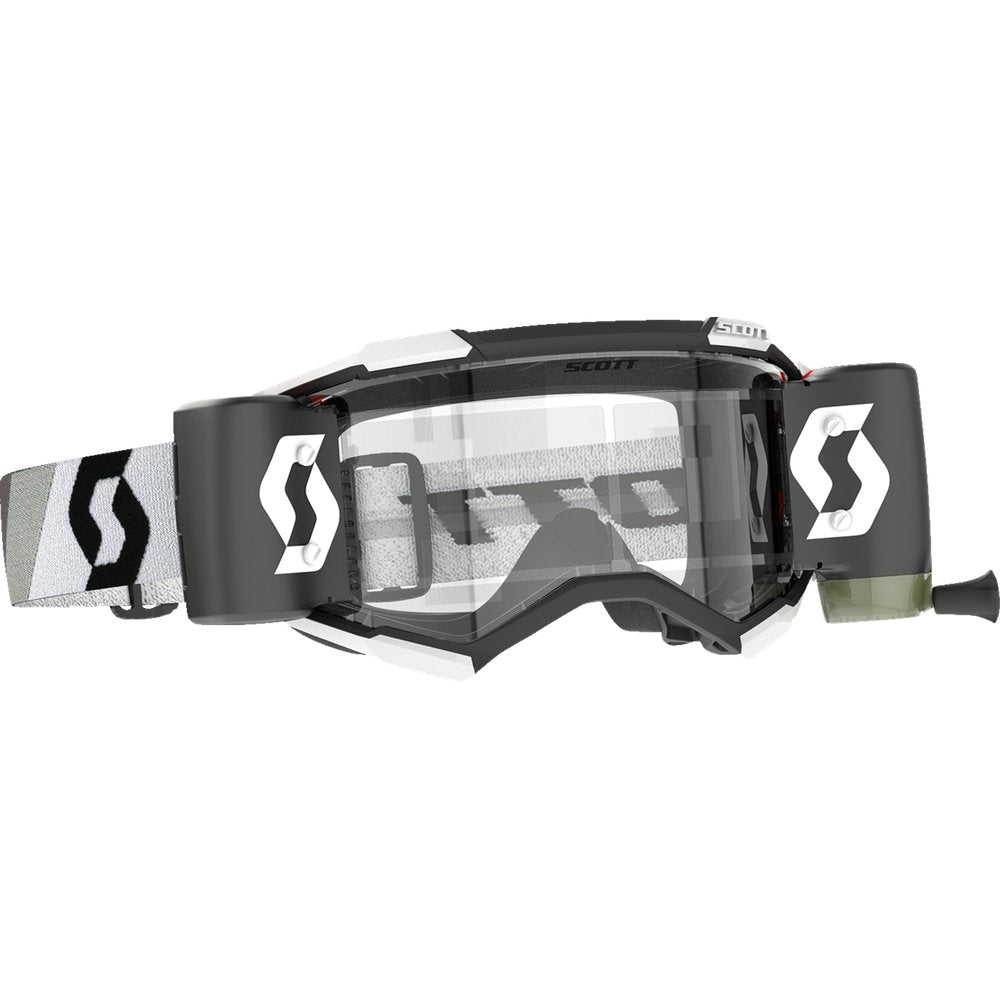 Scott Fury WFS Goggle - Premium Black/White - Clear 278596-7702113