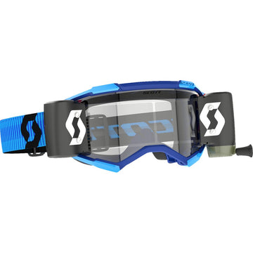 Scott Fury WFS Goggle - Roll-Off - Blue/Black - Clear Works Lens 278596-1034113