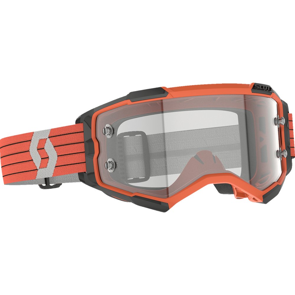 Scott Fury Goggle - Orange/Gray - Clear Works Lens 274514-1011113