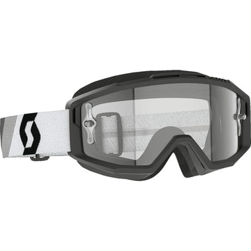 Scott Split OTG Goggle - Premium Black/White - Clear Works 285537-7702113