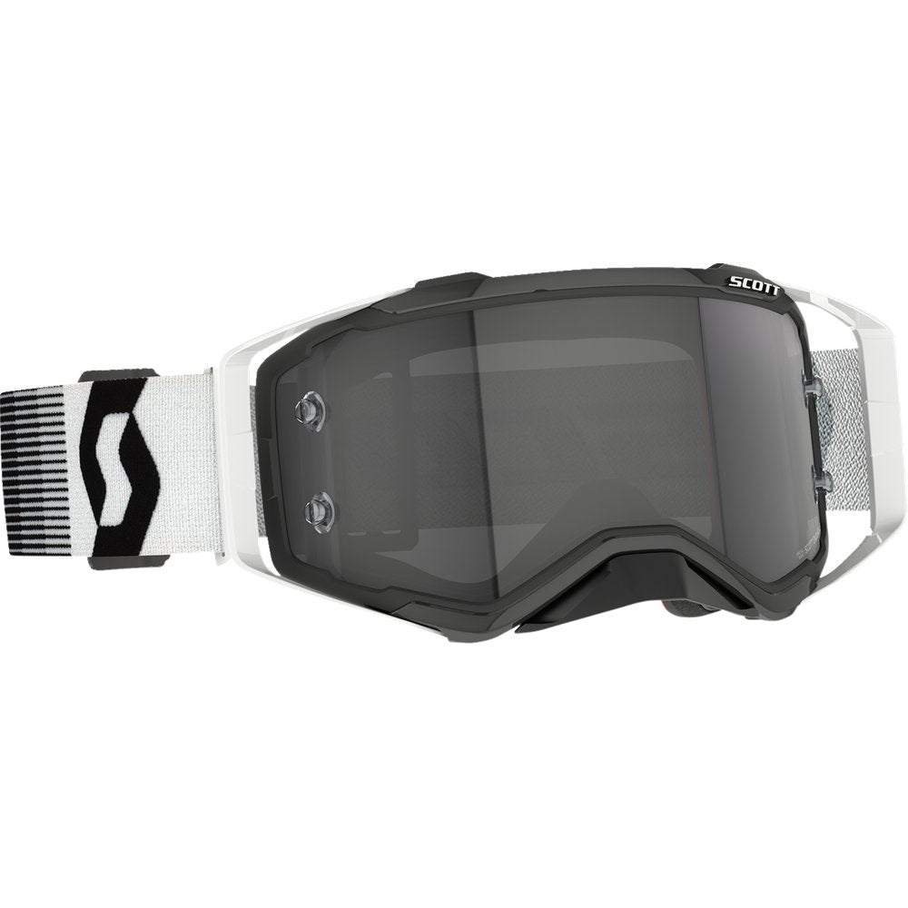 Scott Prospect Sand Dust Goggle - Premium Black/White - Light Sensitive Gray 272826-7702327