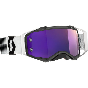Scott Prospect Goggle - Premium Black/White - Purple Chrome Works Lens 272821-7702281