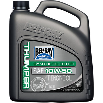 Bel-Ray Thumper Synthetic Oil - 10W-50 - 4L 99550-B4LW