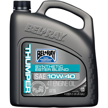 Bel-Ray Thumper Synthetic Blend 4T Oil - 10W-40 - 4L 99520-B4LW