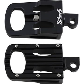 Biltwell Punisher Footpeg - Classic - Black 7005-203-01