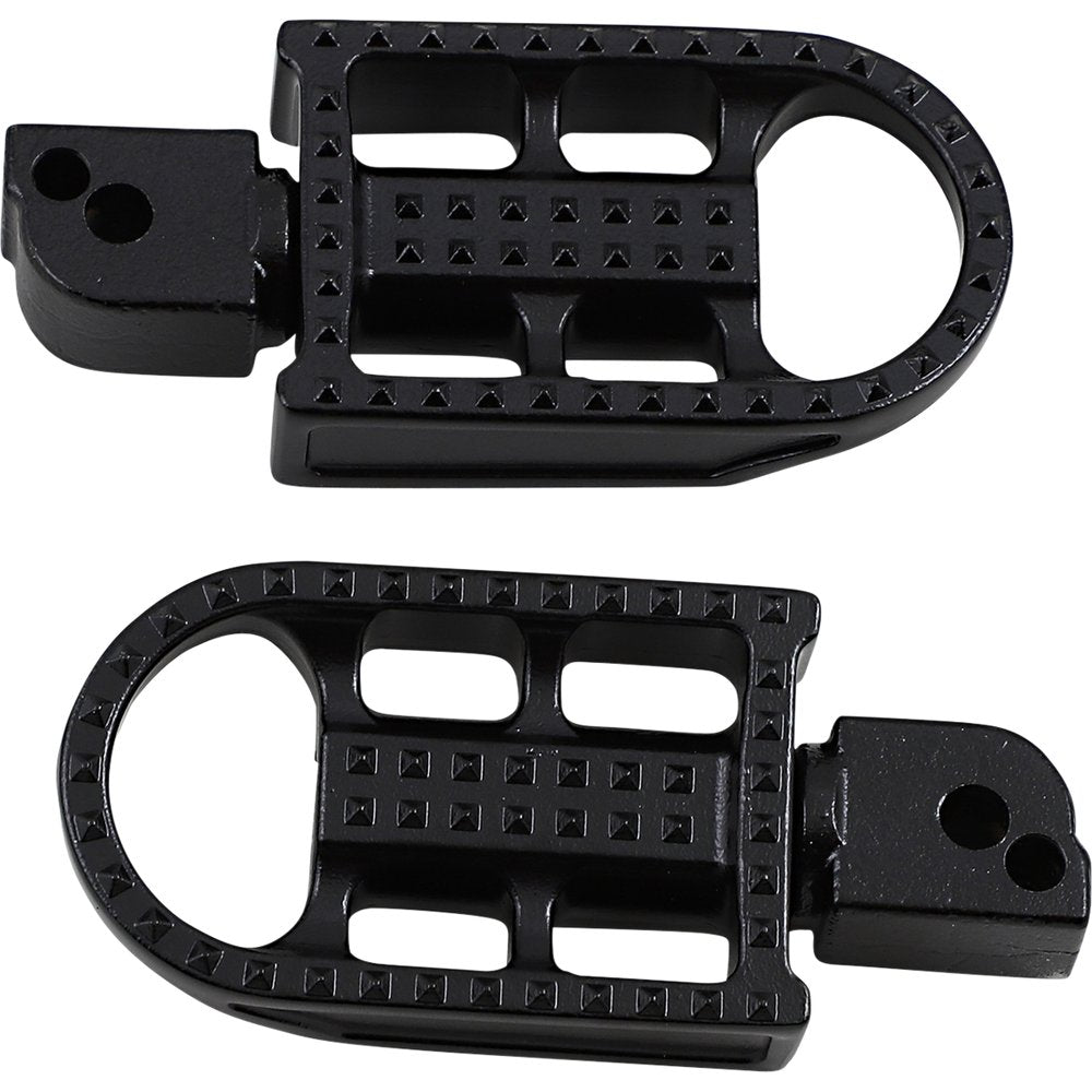 Biltwell Mushman Footpegs - Standard - Black Electroplated 7002-201-04