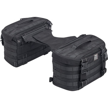 Biltwell EXFIL-18 Saddlebags - Black 3011-01