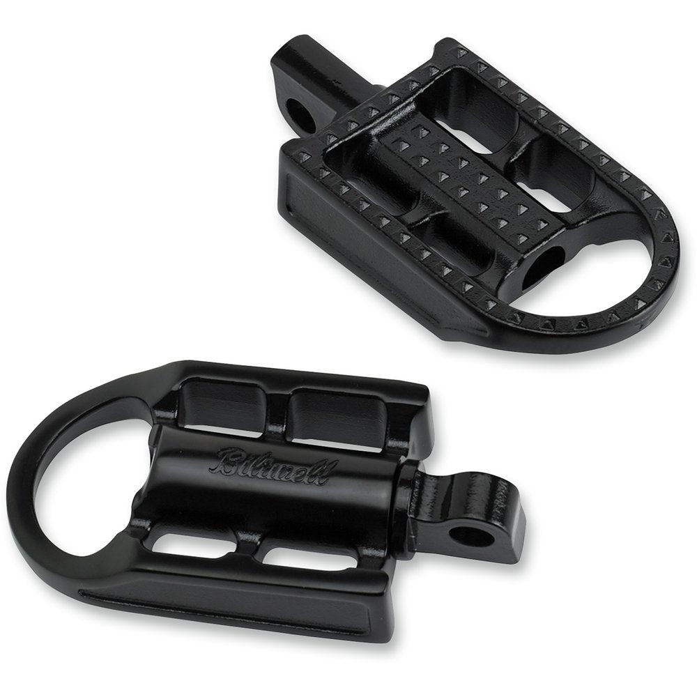 Biltwell Mushman Footpegs - Standard - Black Electroplated 7002-201-01