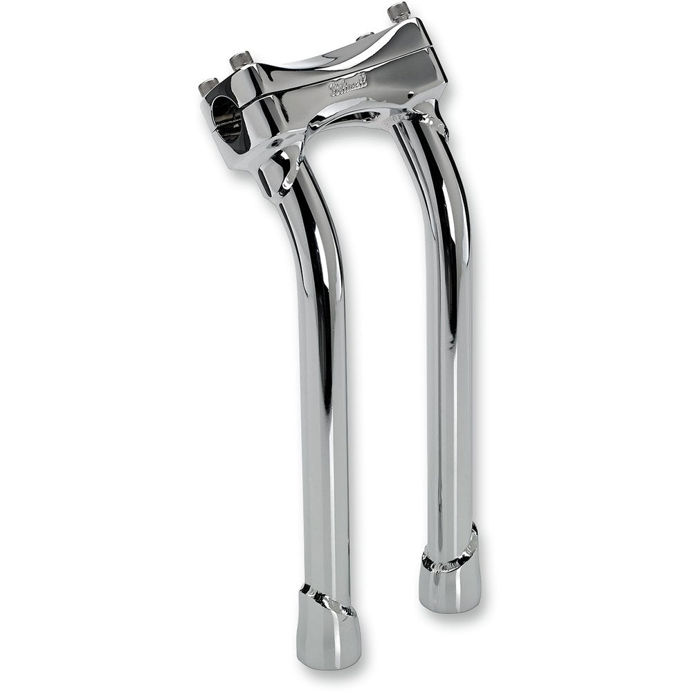 Biltwell Murdock Handlebar Risers - Pullback - 12" - Chrome 6404-105-12
