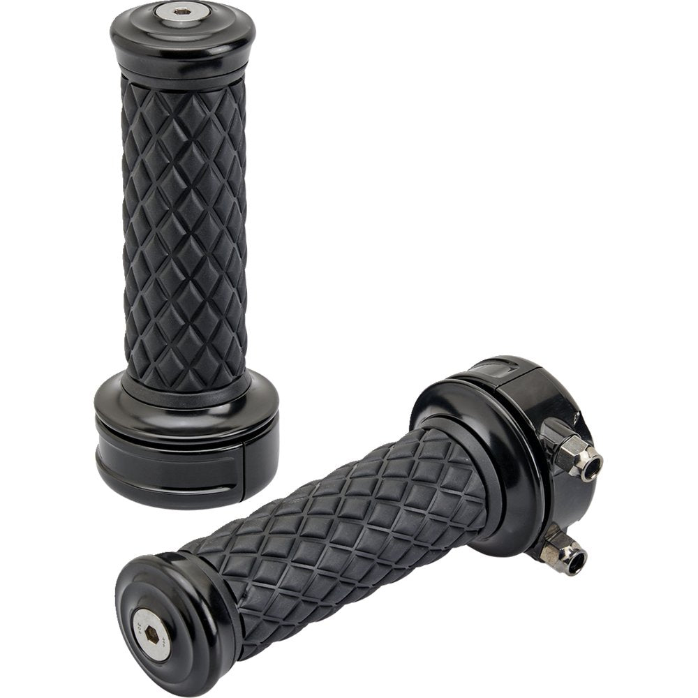 Biltwell Alumicore Grips - Custom - Black 6606-201-01