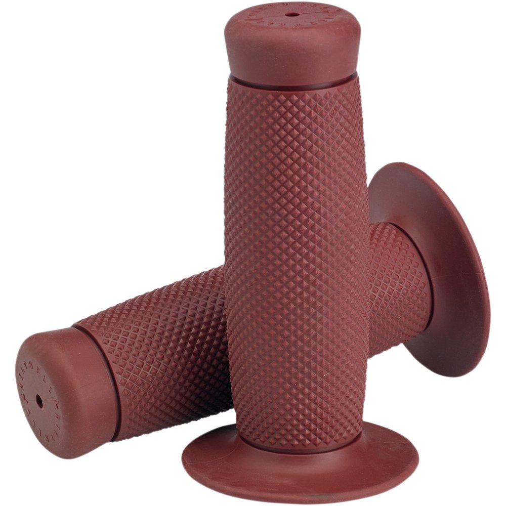 Biltwell Renegade Bar Grips - 1" - Oxblood 6704-0301