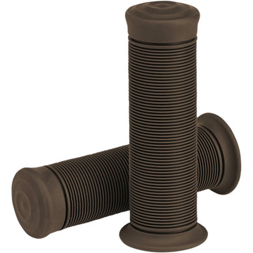 Biltwell Kung Fu Grips - 1" - Chocolate 6701-0401
