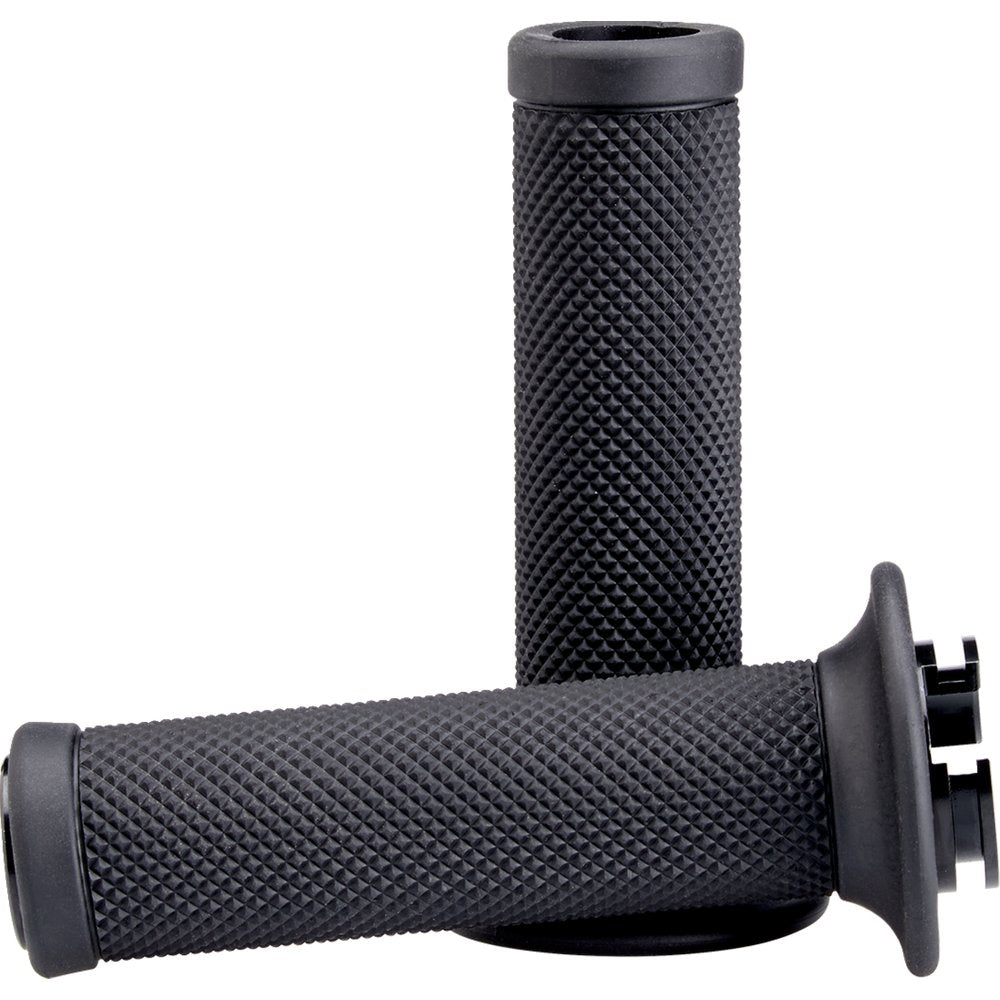 Biltwell Alumicore Grips - 7/8" - TBW - Black 6605-201-78