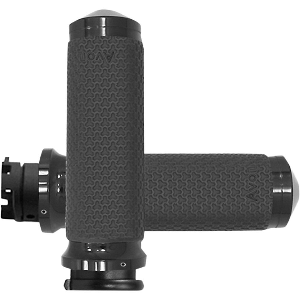 Avon Grips Memory Foam Grips - Medium - Scout - Black IN-S-MF-63A-AN