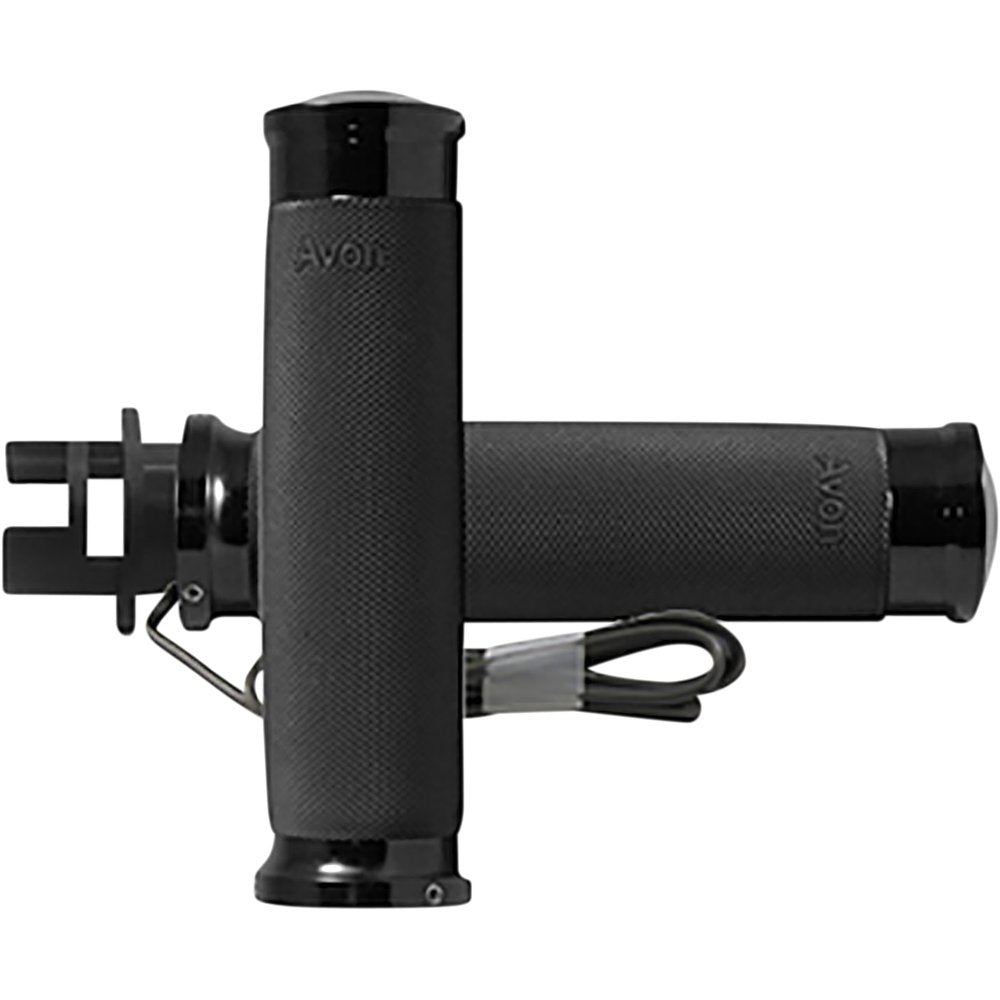 Avon Grips Heated Grips - Custom Contour - Indian - Black MT-IN-CC-86-A-H
