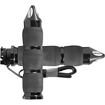 Avon Grips Heated Grips - Air Cushion - Spike - Indian - Black IN-S-AIR-90ASH